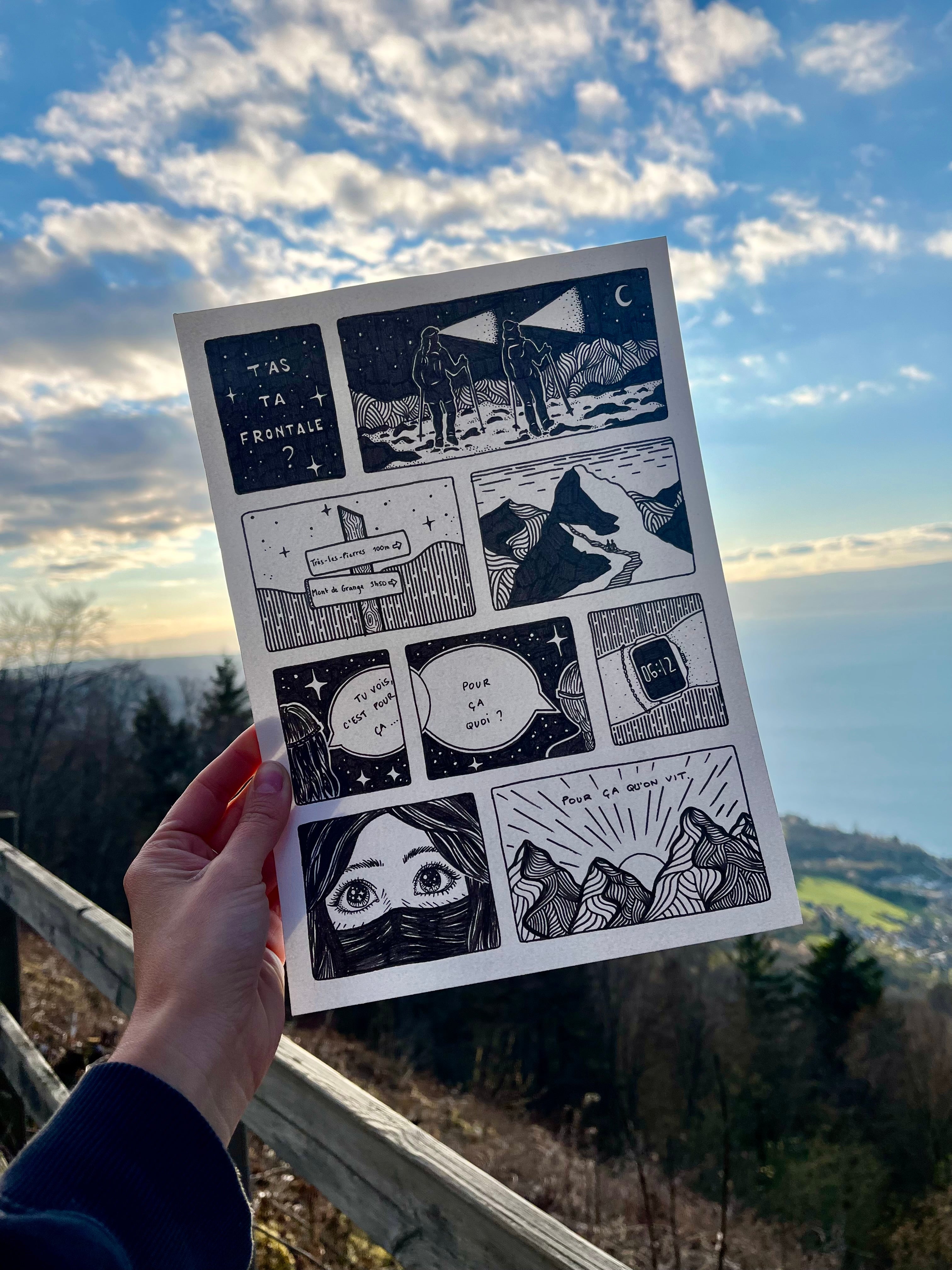 « T’as ta frontale ? »