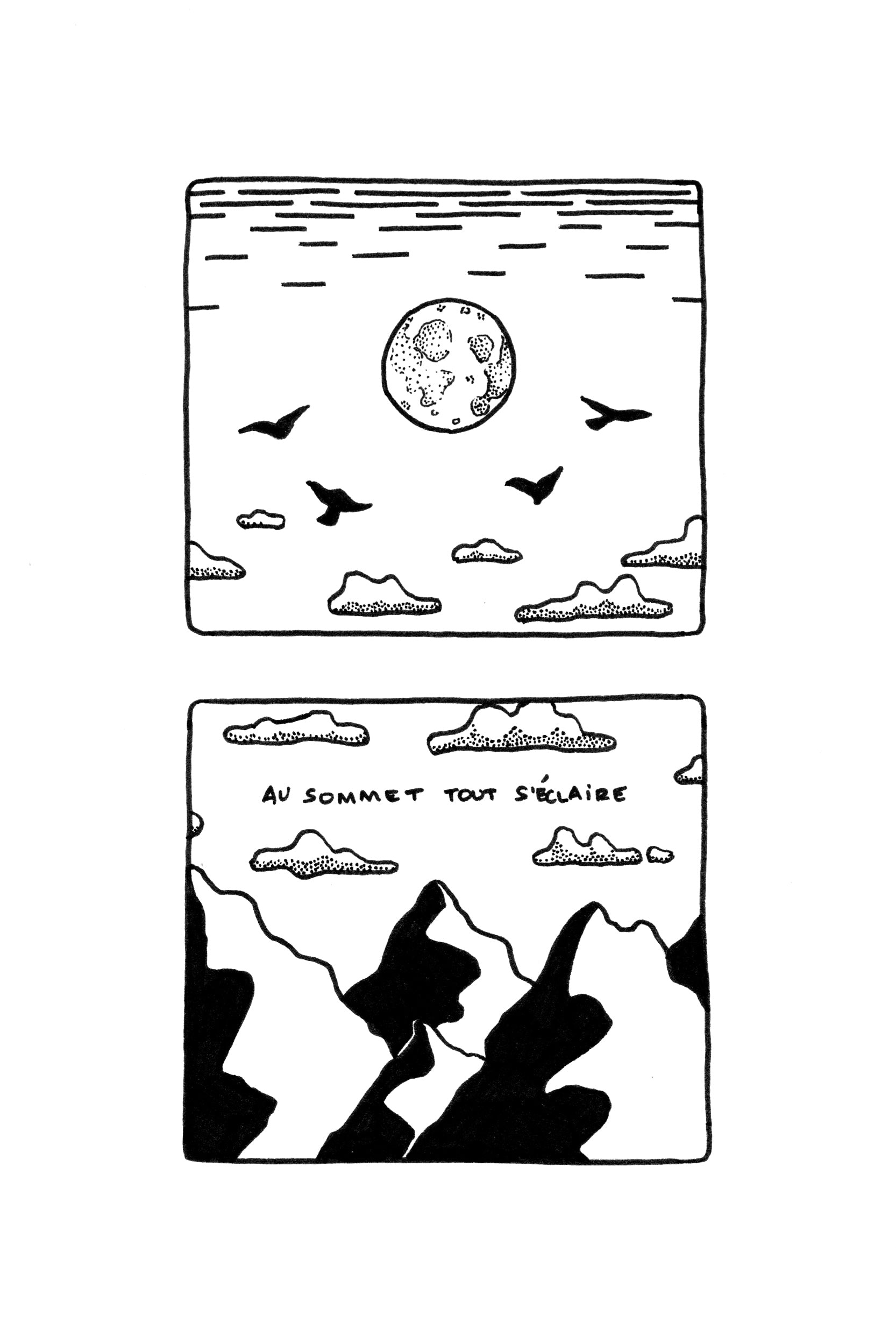 Au sommet tout s’éclaire